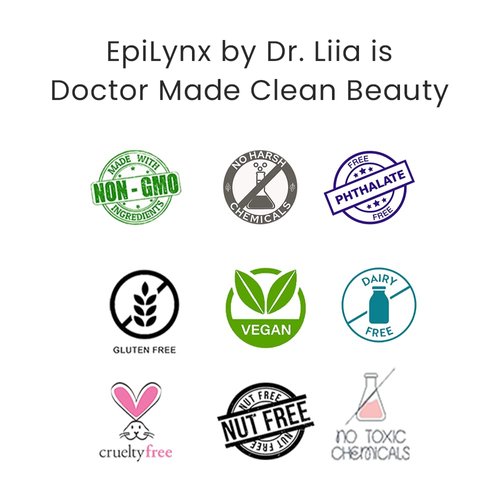 EPILYNX Long Lasting Glide-On Gel Eyeliner Pencil | Gluten-Free, Hypoallergenic, Vegan | 1.2ml | Royal Purple Shimmer by Dr. Liia