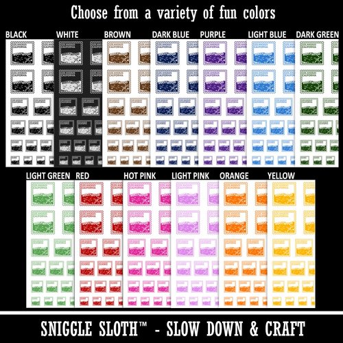 Hollywood Los Angeles California Travel Temporary Tattoo Water Resistant Fake Body Art Set Collection - Black (One Sheet)