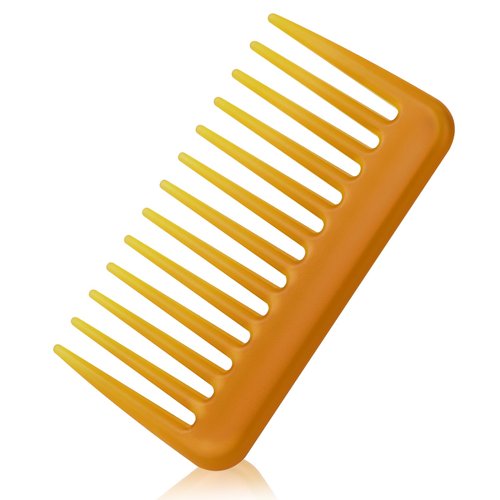 Small Wide Tooth Comb, Mini Wide Tooth Comb for Curls No Handle Shower Comb Portable Travel Wide Tooth Comb Pocket Wet Comb Detangling Comb Styling Combs for Wet, Dry, Long Wavy Hair