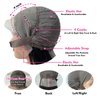 Aimery Bob Wig Human Hair Lace Front Wigs Pre Plucked HD Transparent Short Bob Lace Front Wigs Human Hair Brazilian Body Loose Wave Wear and Go Human Hair Wig (14Inch)