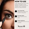 Araceli Beauty Gel Pencil Eyeliner – Water Resistant & Smudge-Proof, Long-Lasting Eye Makeup for Precision Lining & Bold Black Color
