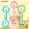 CLGoods Dog Chew Toy Pet Toy Ring - TPR Safe Chew Toy for Dog，Puppy Teething Stick, Dog Chew Board