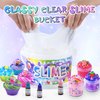 Elover Clear Slime Making Kits with Premade Slime for Kids DIY with 35 Sets Add-ins Jumbo Kit for 6-12 Years Old Girls Boys Present Party Favors