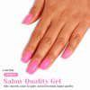 TUTUYU Hot Pink Gel Nail Polish, 0.51 Fl Oz Soak Off UV LED Lamp Neon Fuchsia Pink Gel Polish for Nail Art Starter or Manicure Salon,Spring Summer Gel Colors - GP0037