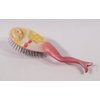 Handpainted Pink Mermaid Hair Brush