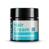 Ustraa Daily Use Hair Cream - 100g - Suitable for All Hair Types, Non-Greasy Nourishment for Hair, Non-Sticky Alternative to Oil, Enriched with Wild Flax Seeds, Almond Oil