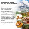 BEE and You Royal Jelly + Propolis + Bee Pollen Chewable Tablets - High Potency - No Artificial Flavor/Preservatives - No Added Sugar- No Soy/Milk/Gelatin/GMO/Gluten, 500 mg x 60 Tablets