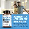 2000mg TUDCA Bile Salts Supplement Complex | Supports Liver Detox & Cleanse, Gallbladder, Gut & Kidney Health | 4:1 Milk Thistle + Probiotics for Max Absorption| USA Made | 90 Non-GMO V Capsules