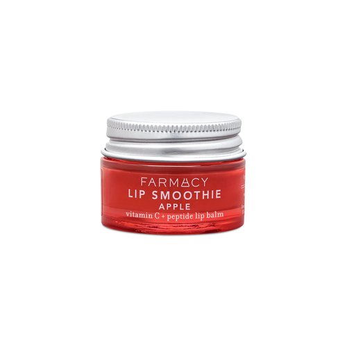 Farmacy Peptide Lip Balm - Lip Smoothie Hydrating Lip Balm with Vitamin C to Visibly Plump + Smooth Lip Lines - Nourishing Lip Treatment with a High-Gloss Finish - Apple (10g)