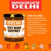 Brooklyn Delhi Spicy Mango Chutney | Made with Ripe Mangos, Fresh Ginger, and Heirloom Kashmiri Chili Peppers | Vegan, Nothing Artificial (Pack of 1)