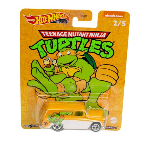 Hot Wheels Pop Culture 55' Chevy Panel 1:64 Scale Vehicle for Kids Ages 3 Years Old & Up & Collectors of New & Classic Toy Cars, Featuring Character-Favorite Castings as Canvases