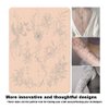 5pcs Premium Silicone Tattoo Training Pad Double Side Pre-Printed Pink Tiny Tattoo Practice Skin for Body Art Tattoo Training (5pcs)