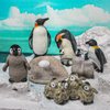 GAICOM Polar Penguin Figure Playsets 7PCS Penguin Model Toy Desktop Decoration Collection Party Favors Toys for Boys Girls Kids