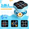 Freecat Tic Tac Toe Game, 3-in-1 Electronic Handheld Games Console for Kids Memory Growth,Board Game for Kids and Adults, Christmas and Birthday Gifts for All Ages 3+