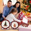 60PCS Christmas Plates and Napkins, Christmas Paper Plates Christmas Plates Disposable Holiday Paper Plates Christmas Tree Plates Christmas Dinnerware Set, Christmas Party Supplies, Serve 20