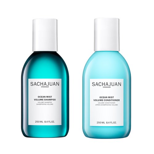 Sachajuan Ocean Mist Shampoo and Conditioner Set - Ocean Silk Technology Gives Hair Volume, Structure, and Strength - Set of 2 (8.45 oz)