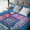 Wisegem 13th Birthday Gifts For Girls - Best Gifts For 13 Year Old Girls 50"x40" Blanket - Gifts For 13 Year Old Girl - Teenage Girl Gifts For 13 Year Old Girl - 13 Year Old Girl Gift Ideas Bday Decor