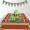 Hegbolke 81Pcs Football Party Decorations - Including Birthday Plates and Napkins, Tablecloth, Forks for Football Kids Fans Game Day Football Themed Birthday Party Supplies, Serve 20