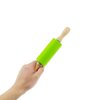 Zelerdo 6 Pack Mini Small Rolling Pin 9 Inch Kids Rolling Pin Wooden Handle for Home Kitchen
