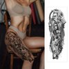 10 Sheets Temporary Tattoo for Men and Women (L19“xW7”), Full Arm Fake Tattoos for adults,Waterproof Realistic Sleeve Tattoos Long lasting