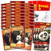 DreamWorks Kung Fu Panda Mini Party Favors Set - Bundle with 24 Kung Fu Panda Play Packs with Coloring Pages, Stickers, More | Kung Fu Panda Party Supplies