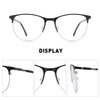 OLIEYE Cat Eye Reading Glasses For Women Retro Design Reader Computer Glasses with Spring Hinges