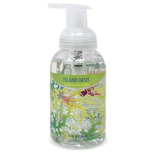 Primal Elements Nourishing Foaming Hand Soap, Gentle Hand Wash for Softer and Cleaner Hands, Washes Away Dirt – 9.5 FL OZ (Island Oasis, 1-Pack)