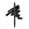 Radiant Professional Black Waterproof Eyeliner Pencil - Eyeliner Waterproof Smudge Proof - Long Lasting Under Eye Pencil for Smoky Eye - Soft Waterline Eyeliner Smudger Tool, Smoky Black (30)