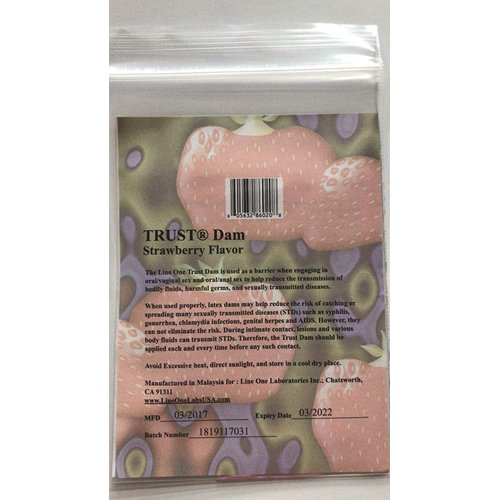 Latex Dental Dam Assorted 1 pc. ( 6 Pack )