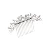 Bridal Bridesmaid Flower Girl Rhinestones Prom Wedding Tiara Comb T1045
