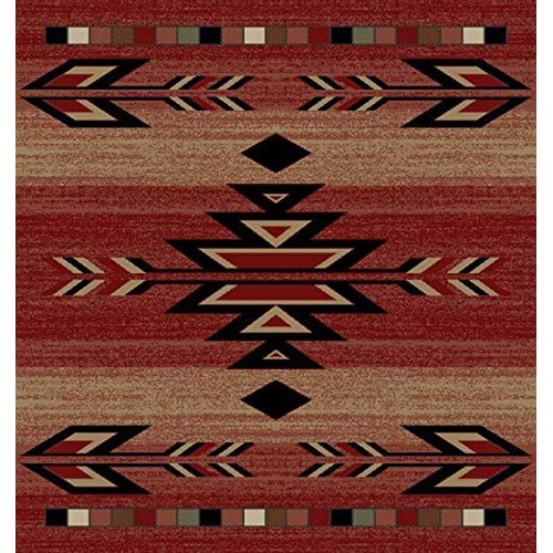 Mayberry Rugs Rio Grande Area Rug, 2'3"x3'3", Red