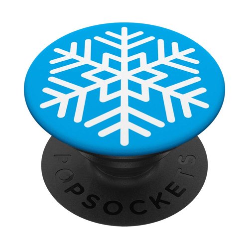 Snowflake Pop Phone Grip For Smartphones & Tablets PopSockets Grip and Stand for Phones and Tablets