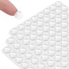 CHUNZEXI 192Pcs Clear Cabinet Bumpers - Rubber Door Stoppers for Cabinets and Drawers
