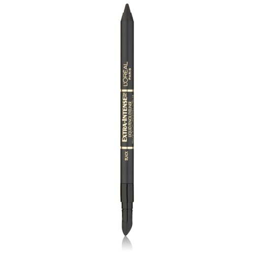 L'Oreal Paris Extra-Intense Pencil Eyeliner, Black, 0.03 oz;