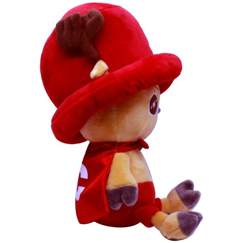 ALORVE Plush Figure Toys Plush Toy Tony Tony Chopper Anime Stuffed Plush Doll 11.7 Inches(Red)