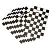 LYST 50 PCS Black and White Checkered Racecar Gift Bags Birthday Party Supplies for Kids Race Car Theme Party Gift Bags