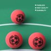 GSE Games & Sports Expert Regulation Size 1.365" Table Soccer Foosball Table Replacement Balls, Official Tournament Table Soccer Balls, Foosball Table Accessories (Red - 3 Pack)