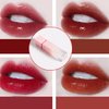 FZBNSRKO 6Pcs Gradient Pink Lip Gloss Tube Vial Empty Refillable Lipstick,Lip Gloss DIY Makeup Lipstick Tube Feminine Products,8ml