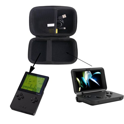 WAIYUCN Hard Carrying Case Compatible with Analogue Pocket Handheld Game Console/Retroid Pocket Flip Retro Game Handheld Console Case.