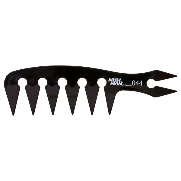 3 PACK OF NISHMAN HAIR COMB CODE: 044 | WIDE TOOTHED COMB