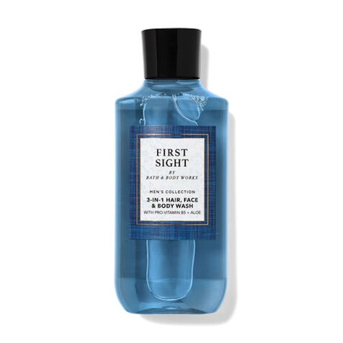 Bath & Body Works Bourbon Men's 3-IN-1 Hair & Body Wash 10 Oz. (First Sight)