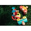 Tegu Swivel Bug Magnetic Building Block Set, Poppy & Yellow Big Top, one size
