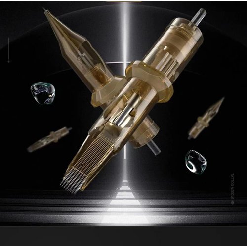 Tattoo Cartridge Needles（20pcs）,9RL Tattoo Cartridges Professional Disposable Tattoo Needle Cartridge Sterilized Tattoo Needles Safe Cartridge Needles（1209RL）