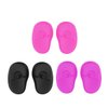 EXCEART 3 Pairs Hairdressing Ear Cover Professional Silicone Hair Dye Earmuffs Ear Protector Ear Cover for Salon Home Hair Dye Shower Bathing