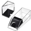 Honoson Blackjack Shoe and Discard Tray Clear Acrylic Blackjack Dealing Shoe Card Dispenser for Playing Cards Discard Holder Trays for Blackjack Game Poker Accessories (4 Deck)