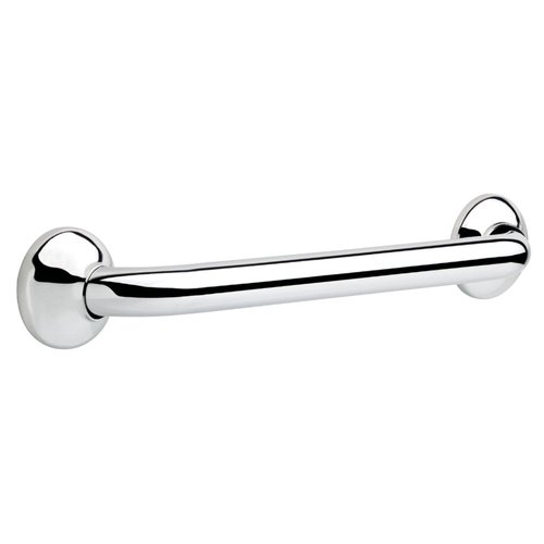 Delta Faucet DF59816-BS1-XX Lahara Wall Mounted 16" x 1-1/4" Decorative Grab Bar in Bright Stainless