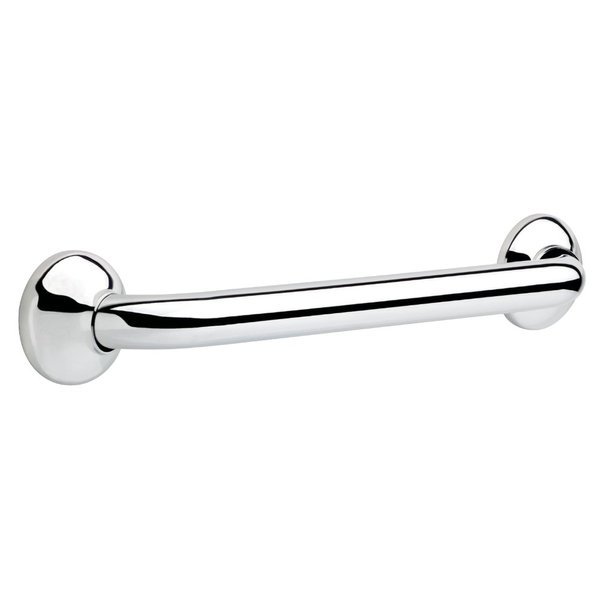 Delta Faucet DF59816-BS1-XX Lahara Wall Mounted 16" x 1-1/4" Decorative Grab Bar in Bright Stainless