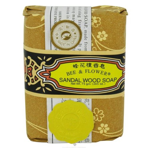 Bee & Flower Soap Bar Sandalwd