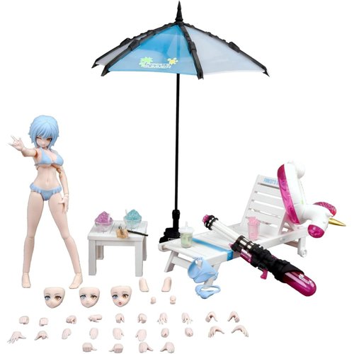 Pipigirl Nuke Matrix Genuine License 1: 12 Action Figures, Forest's Summer Vivienne Hayha, Removable 5.90 inch Anime Style Collectible Action Figures Kits
