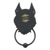 Wolf Moonlit Gargoyle Door Knocker Metal Ring Knocker Ball Sculpture